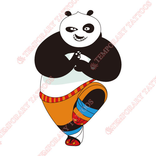 Kung Fu Panda Customize Temporary Tattoos Stickers NO.3372